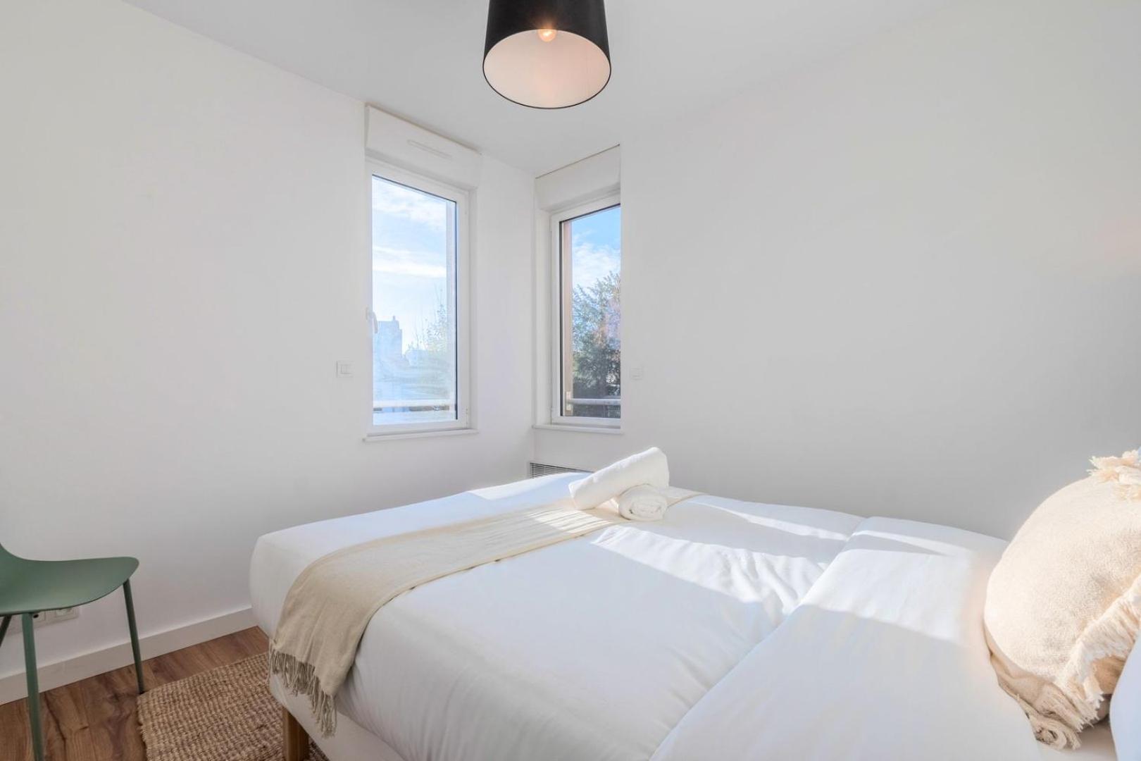 Modern, Quiet 3-Bedroom Apartment With Parking Marcq-en-Baroeul Exteriör bild