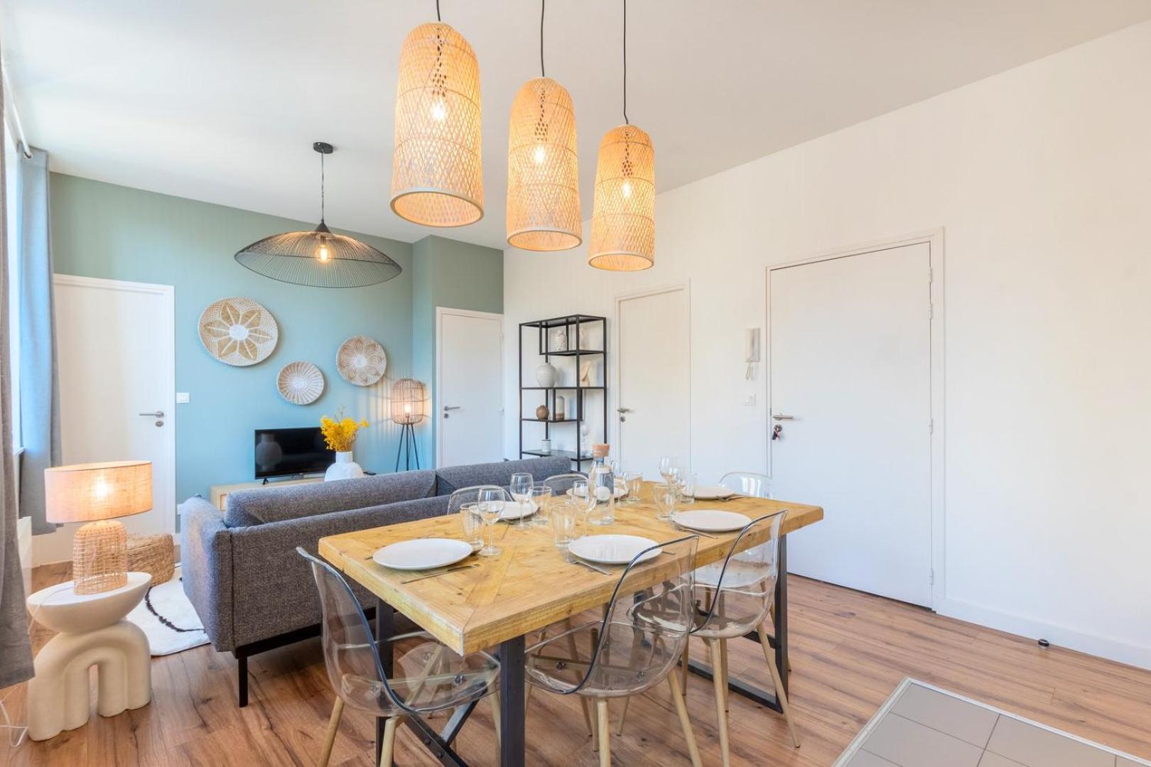 Modern, Quiet 3-Bedroom Apartment With Parking Marcq-en-Baroeul Exteriör bild