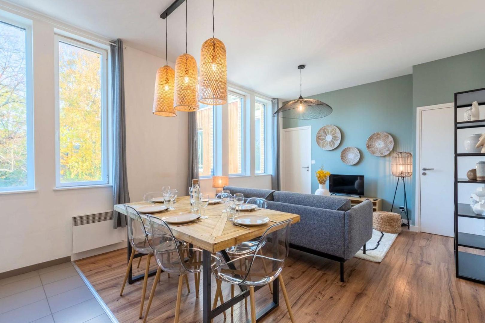 Modern, Quiet 3-Bedroom Apartment With Parking Marcq-en-Baroeul Exteriör bild